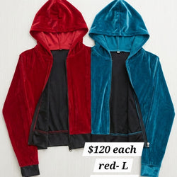 Velvet Zip Jacket
