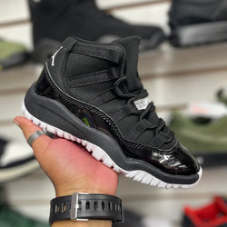 Jordan 11 Black/White Kids Sneakers