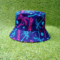 Bucket Hat Purple Summer