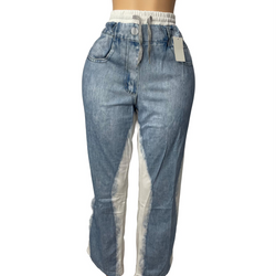 Denim Wide Leg Pants