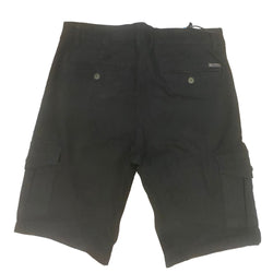 MSO-5287 Men Black Cargo 3/4 Pants