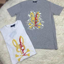 Shattered psycho Bunny Tee shirt