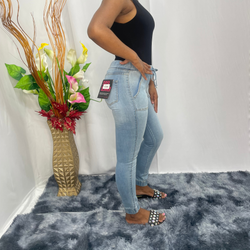 Super Slimmer Denim Pre Wash Joggers 2119