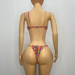 Colourful Aztec Pattern Bikini