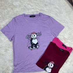 Panda Print Tee Shirt