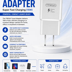 Treqa 15W Travel Adapter 9032
