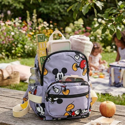 A Mickey Mouse Backpack with Fanny 10 inch Baby PreSchoolBag