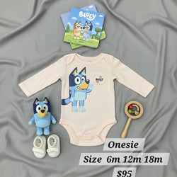 Flowers Bluey Onesie