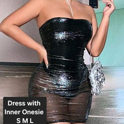 Dress With Inner Onesie Short[2]