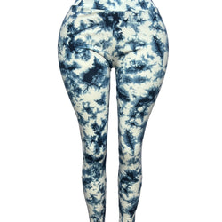 Lightning Blue Power Leggings