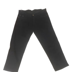 NP-705 Men Black Plus Size Long Pants