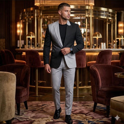A Blazer Grey and Black 2 Face (Jacket Only)