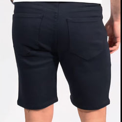 MSO 6821 Men Black Cut Up 3/4