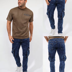 MJP 3330 Long Men Cargo Jeans