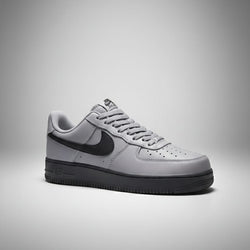 Air Force 1 Grey And Black Adult Sneaker