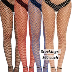 Mesh Color Big Hole Stocking