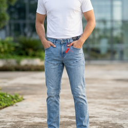 Men Long Prewash Jeans Vita 2