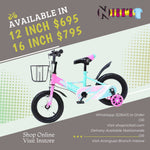 12" Doumoer Pink/Blue