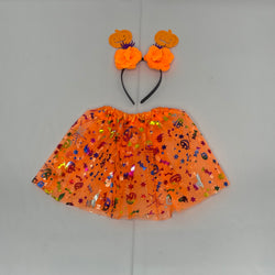 Girls Pumpkin Costume