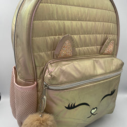 Z Kitty/Unicorn Iridescent Bookbag