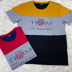 Team Rise Above Rest Print Tee Shirt