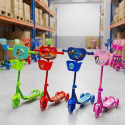 Z Character Scooters with Basket
