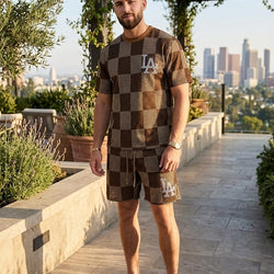 Men 2 Pc LA Diamond Suit AN 7031