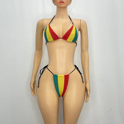 Rasta Stripe Bikini