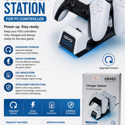 Otvo Station for PS5 Controller with LED