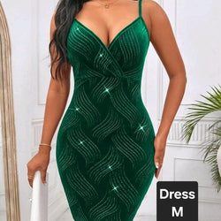 Glitter Cami Bodycon Dress