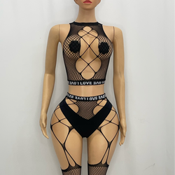 Z Mesh Spandex Love Suit