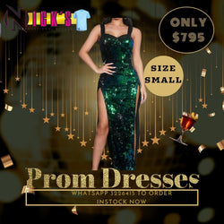 Mermaid Finish Shimmer Dress