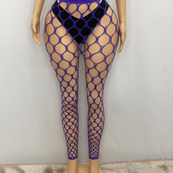 Z Mesh Coloured Spandex Stockings