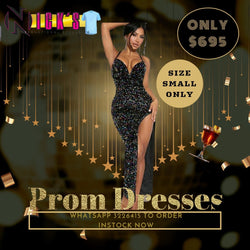 MultiColoured X Back Slit Dress