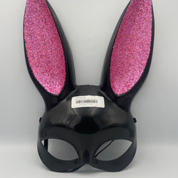 Pink Glitter Ear Bunny Eye Mask