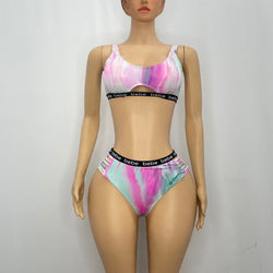 Bebe Tie Dye Bikini (No Zip)