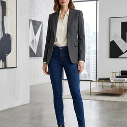 NP-743 Ladies Blue Cargo Pants