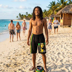 PK-9371Men Bob Marley Shorts
