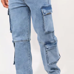 MJP 443298 Long Men Cargo Jeans