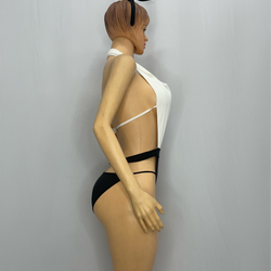 Bunny Onezie with Bunny Ears and Stockings