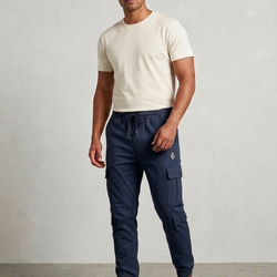 Men Cargo Joggers A723