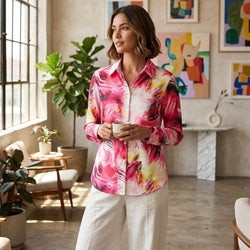 Silk Floral Shirt