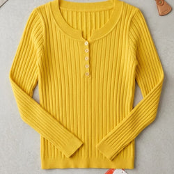Long Sleeve Button Top