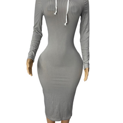 Hoodie Long Sleeve Dress