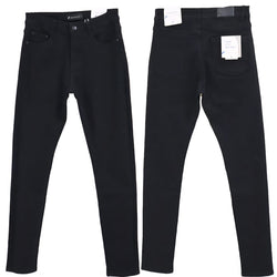 LJP 4041Plain Long Black Ladies Jeans
