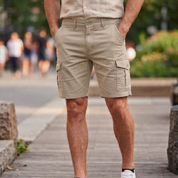Men Short Khaki Pants MSO6730