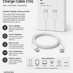 Apple C to C Cable 1 m