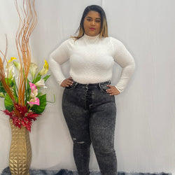 Long Tesoro Grey Wash Jeans 2961