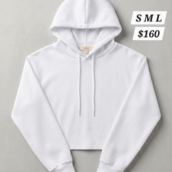V7 MTS 110000 Ladies Hoodie Crop