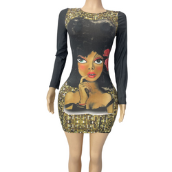 Afro Diva Dress